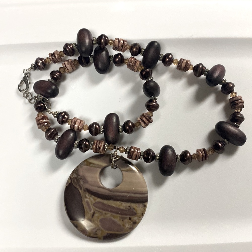 Costume beaded necklace